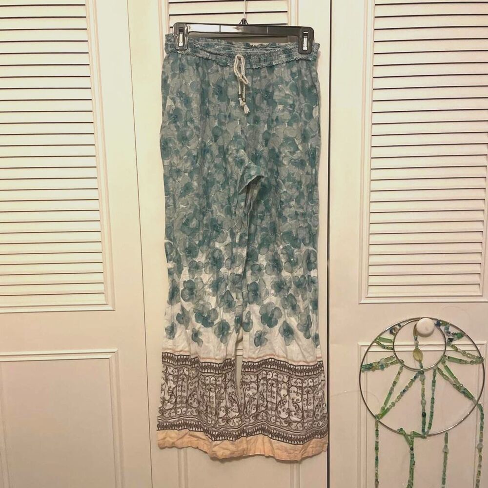 Eloise Women's multi flowy cotton pants